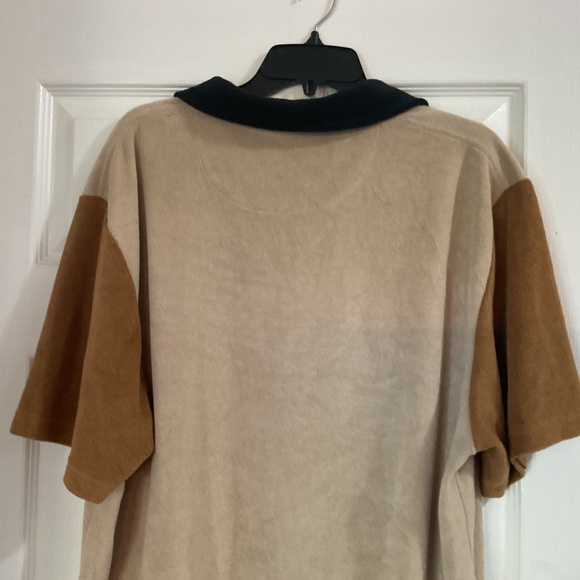 VINTAGE 2XL Teddy Fresh Terry Polo Shirt - Picture 5 of 5